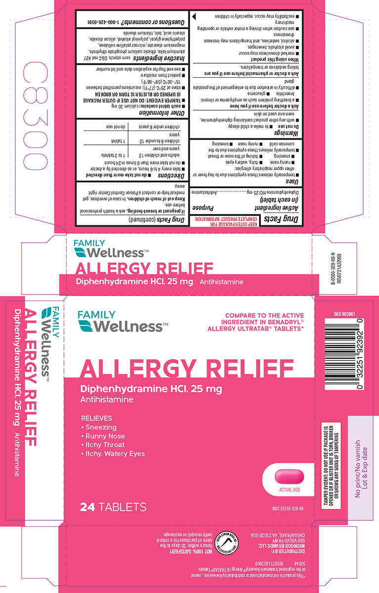 Pill image for Family Wellness 44-329 Allergy Relief