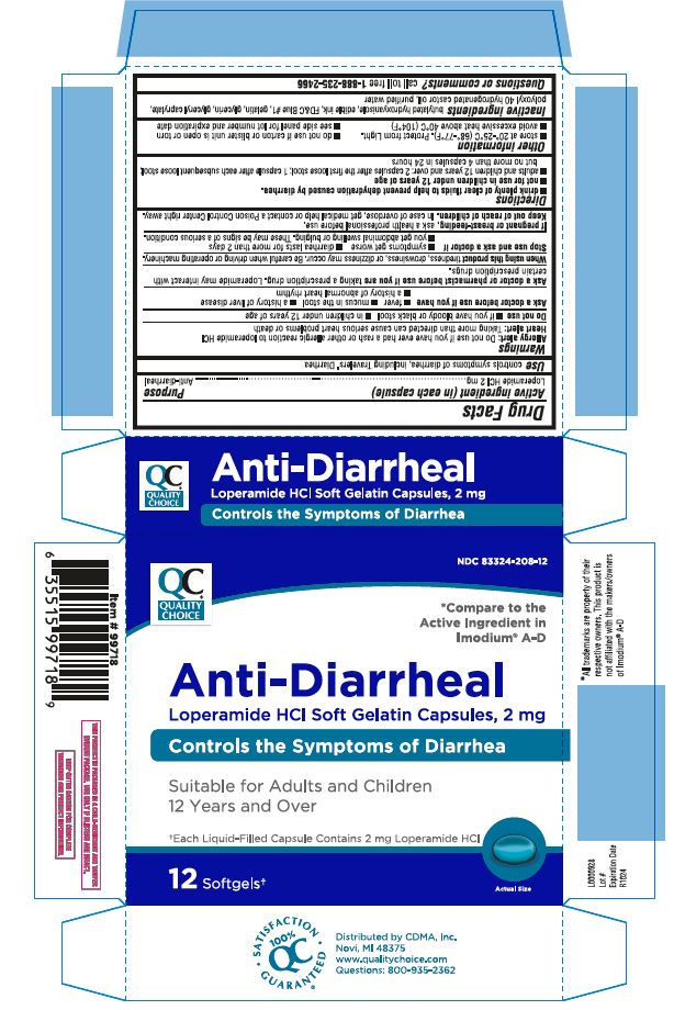 Pill image for Loperamide Hcl Capsules - Quality Choice