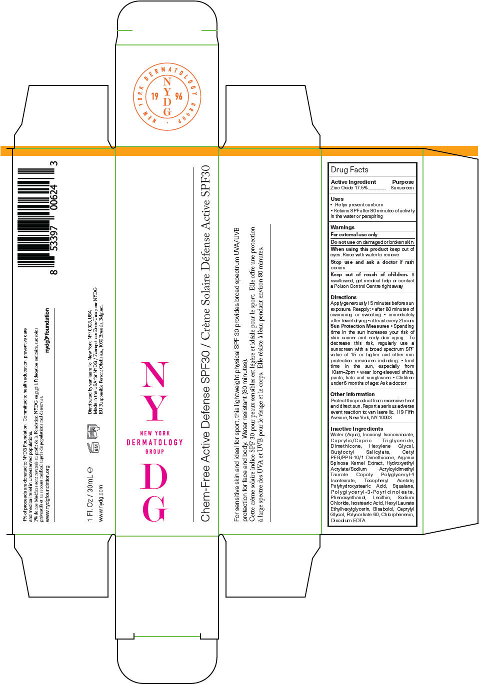 Pill image for Chem-free Active Defense Spf 30