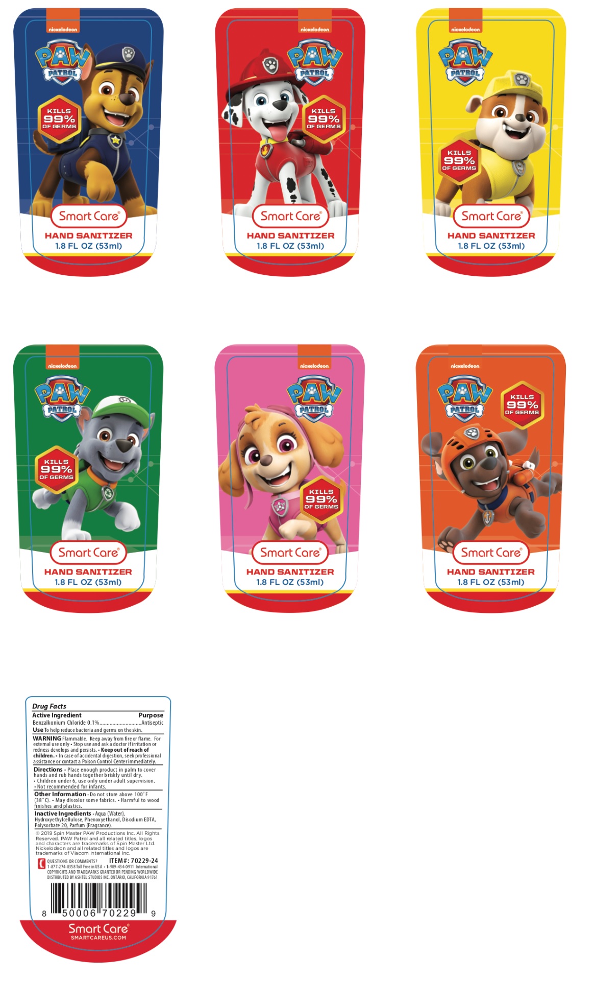 Pill image for Paw Patrol Hand Sanitizer