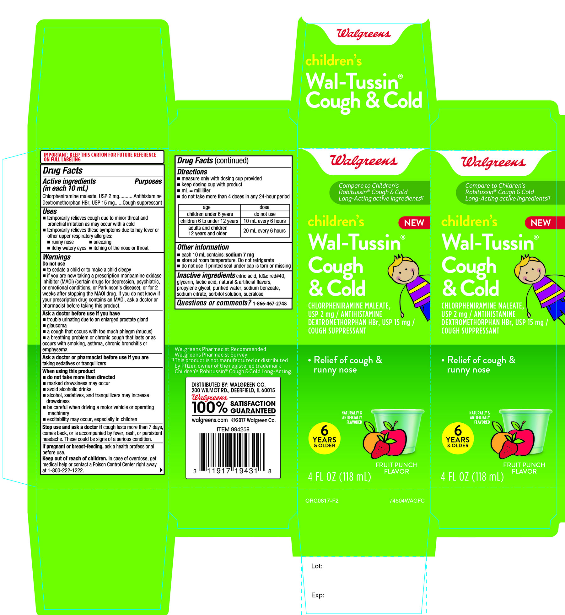 Pill image for Children’s Wal-tussin®