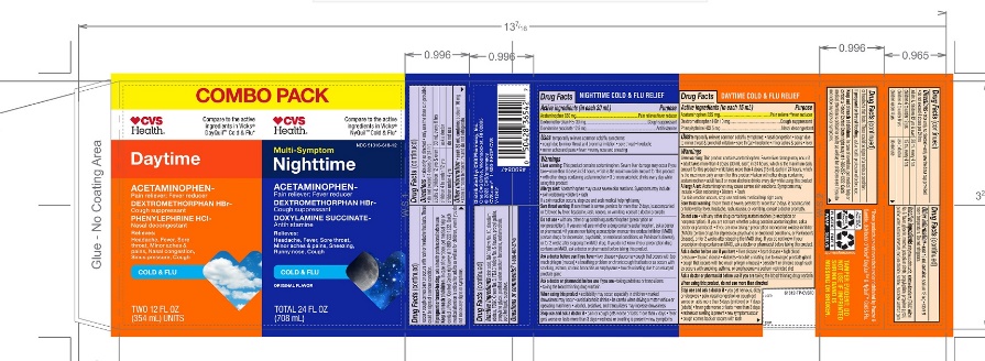 Pill image for Cvs Dt & Nt Combo Pack Cold & Flu
