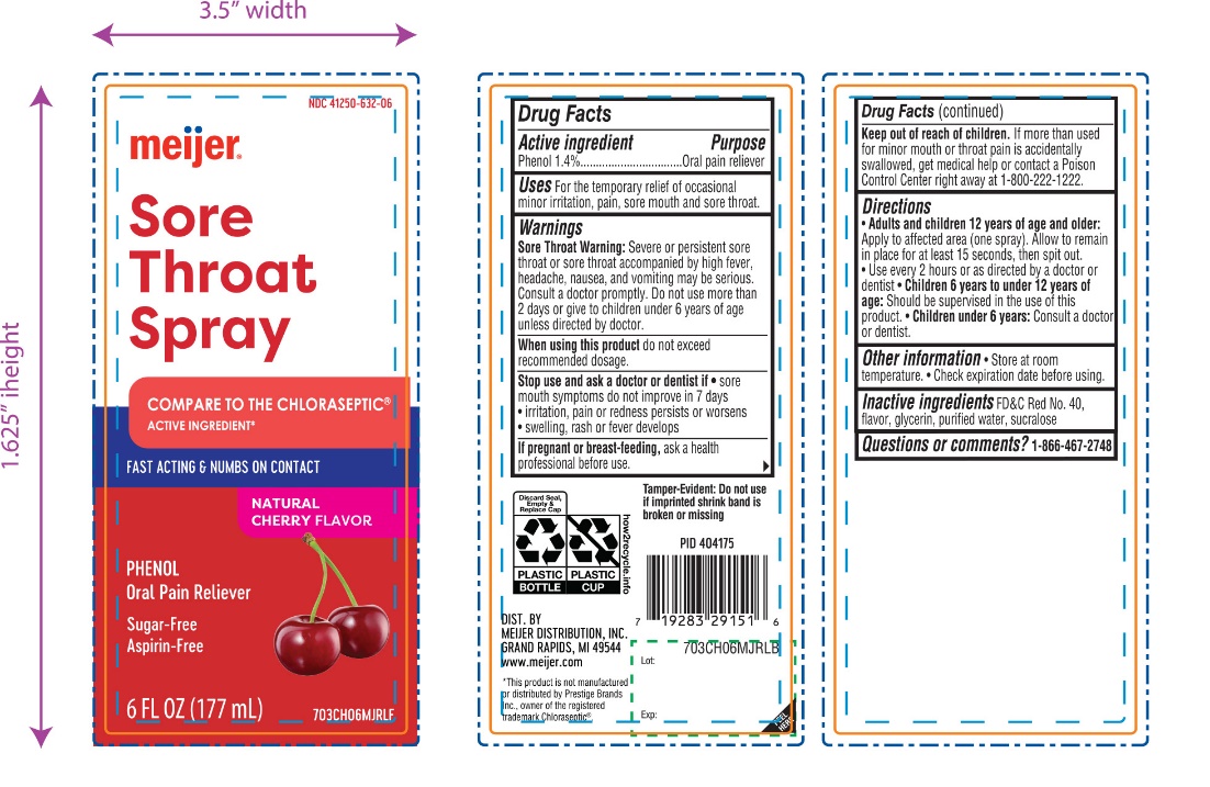 Pill image for Meijer Sore Throat Spray Drug Facts