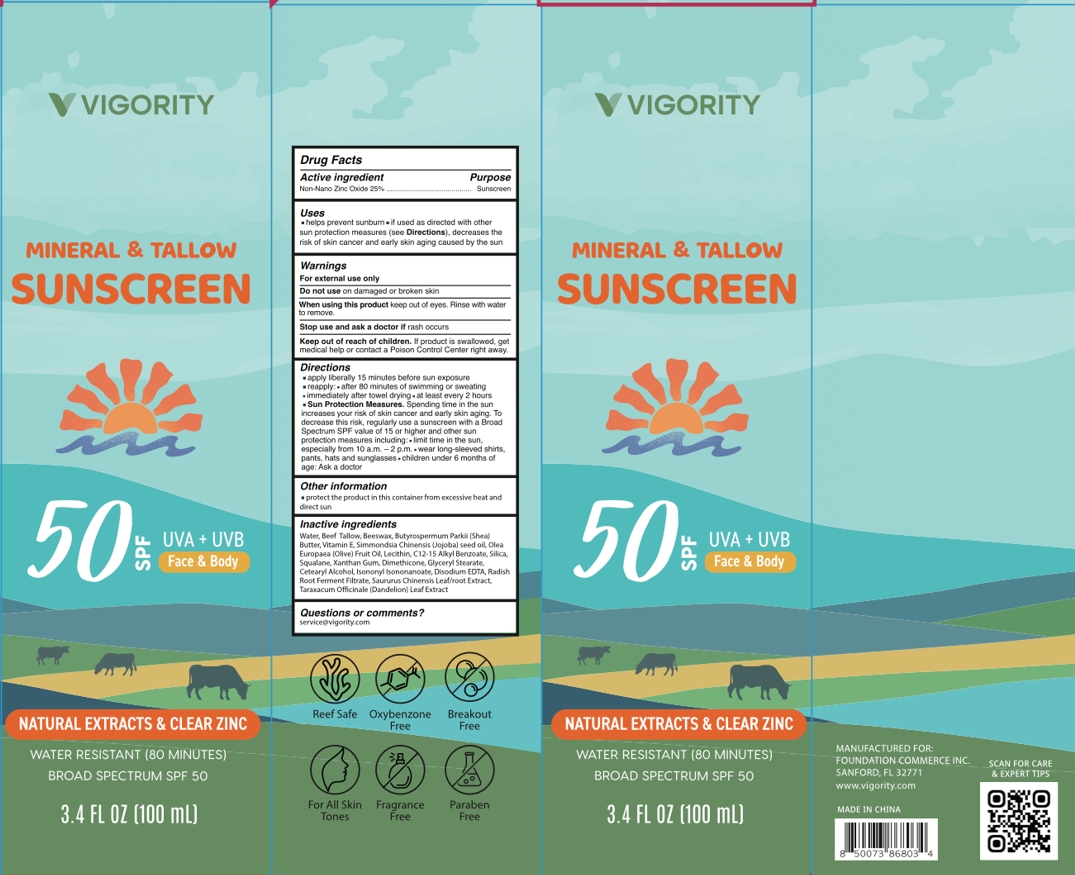 Pill image for Initial Drug Listing - Tallow Sunscreen