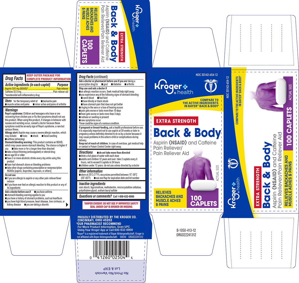 Pill image for Kroger 44-413 Reserved Ndc 30142-654