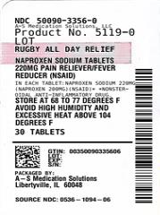 Pill image for Rugby Laboratories All Day Relief Drug Facts