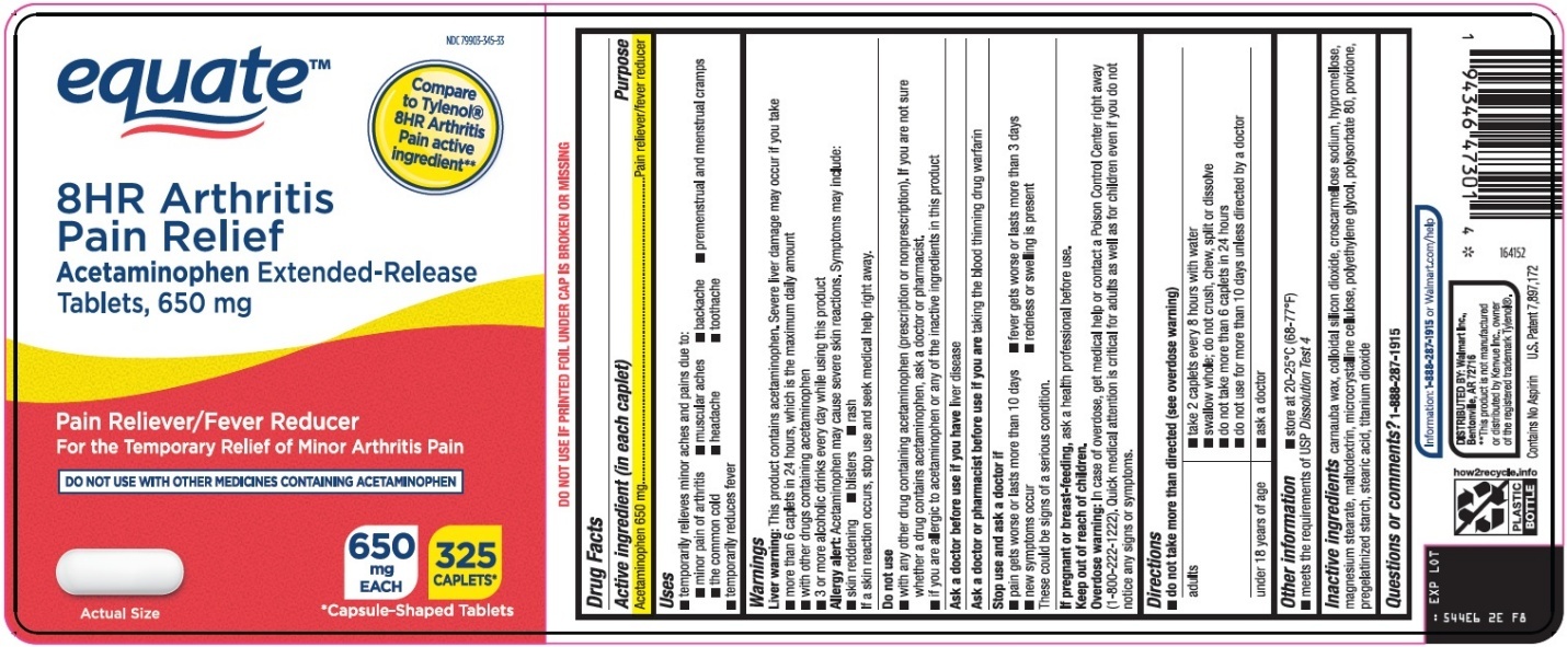 Pill image for Wal-mart 8hr Arthritis Pain Relief Drug Facts