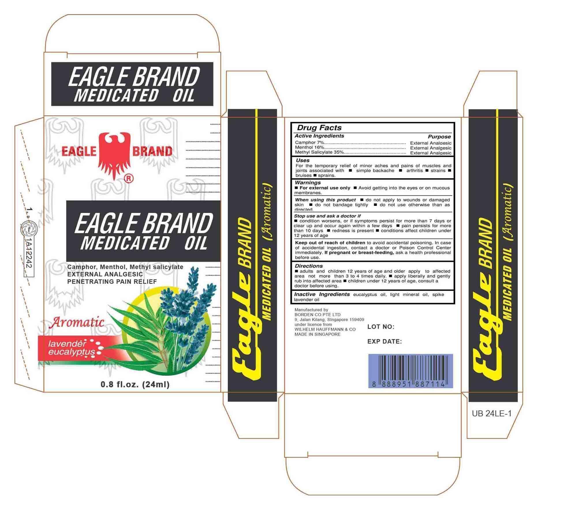 Pill image for Eagle Medicated Oil Aromatic