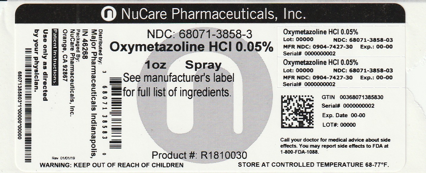 Pill image for Major Nasal Decongestant Spray No Drip