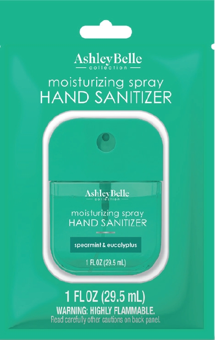 Pill image for Ashleybelle Moisturizing Spray Hand Sanitizer Spearmint & Eucalyptus