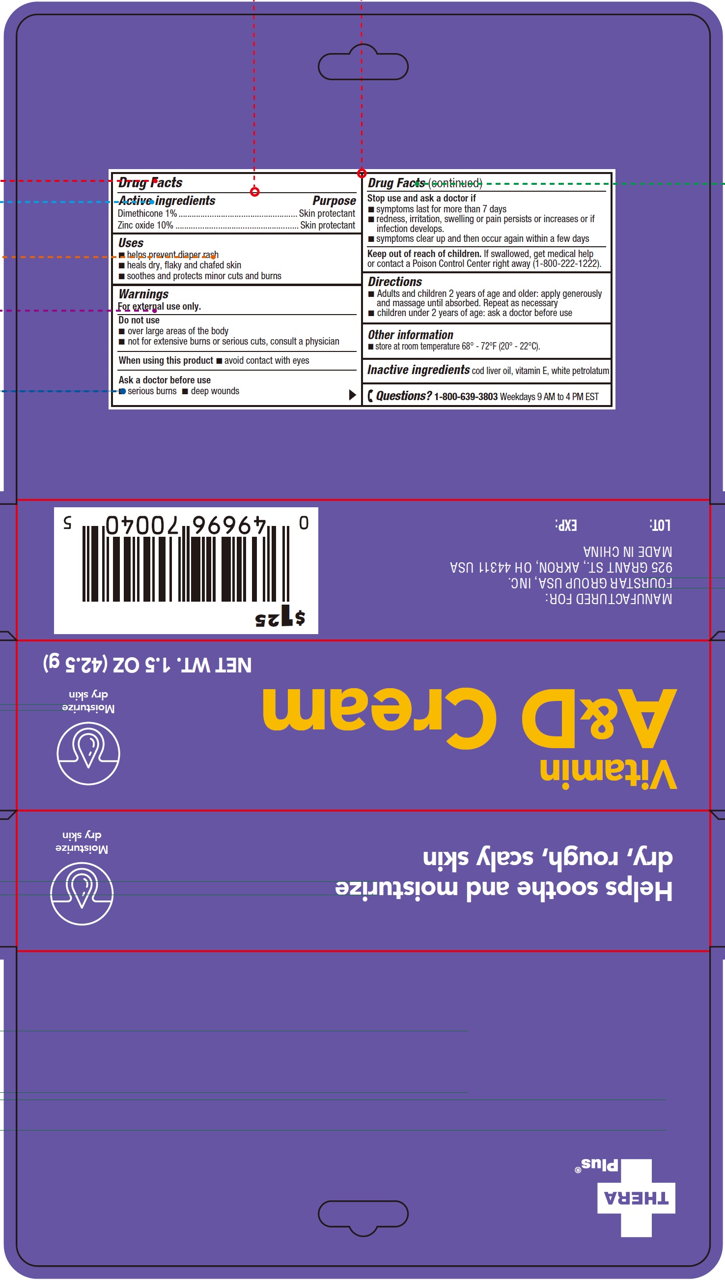 Pill image for Thera Plus Vitamin A & D Cream