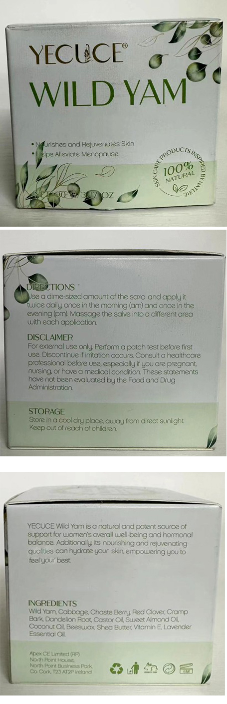 Pill image for 83804-004 Yecuce Wild Yam Cream