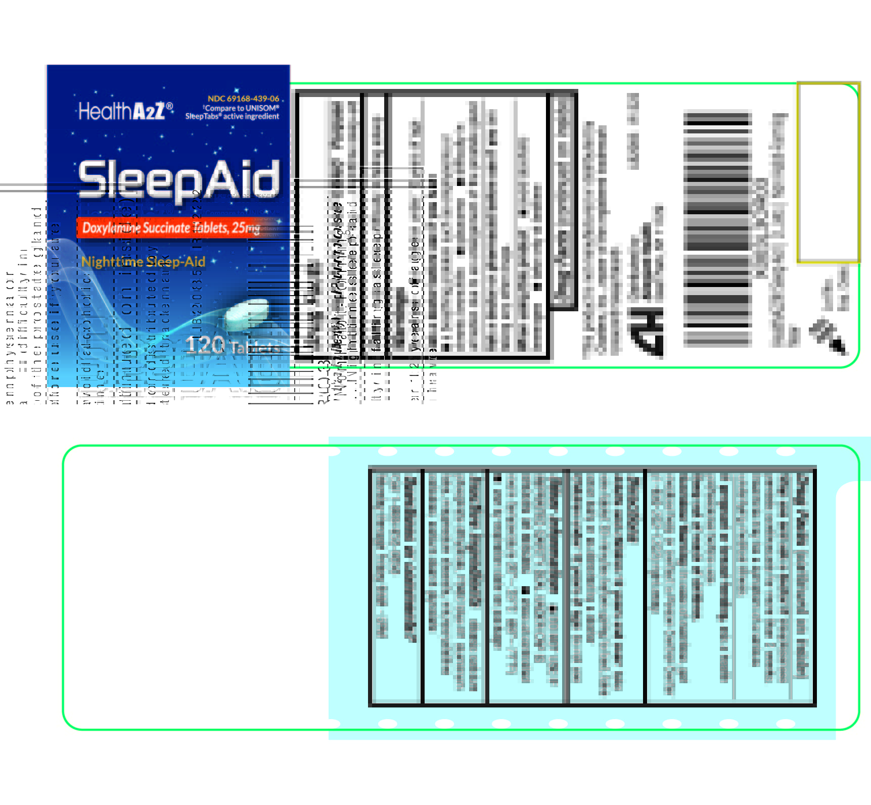 Pill image for 439 - Nighttime Sleep Aid