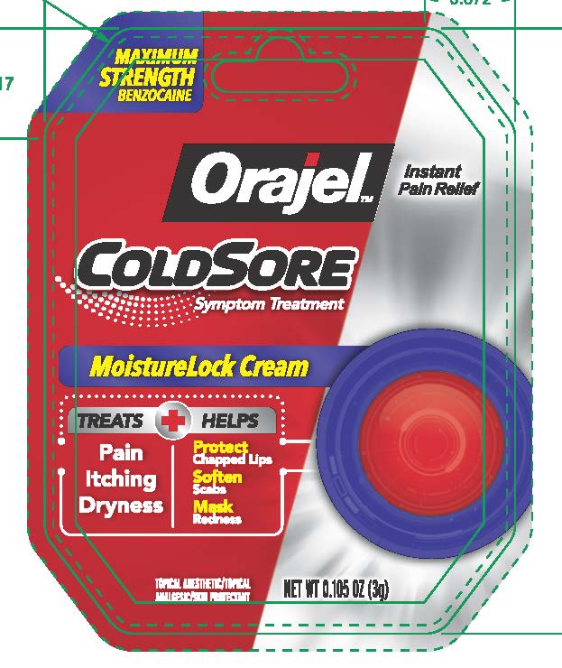 Pill image for Orajel Cold Sore Moisturelock