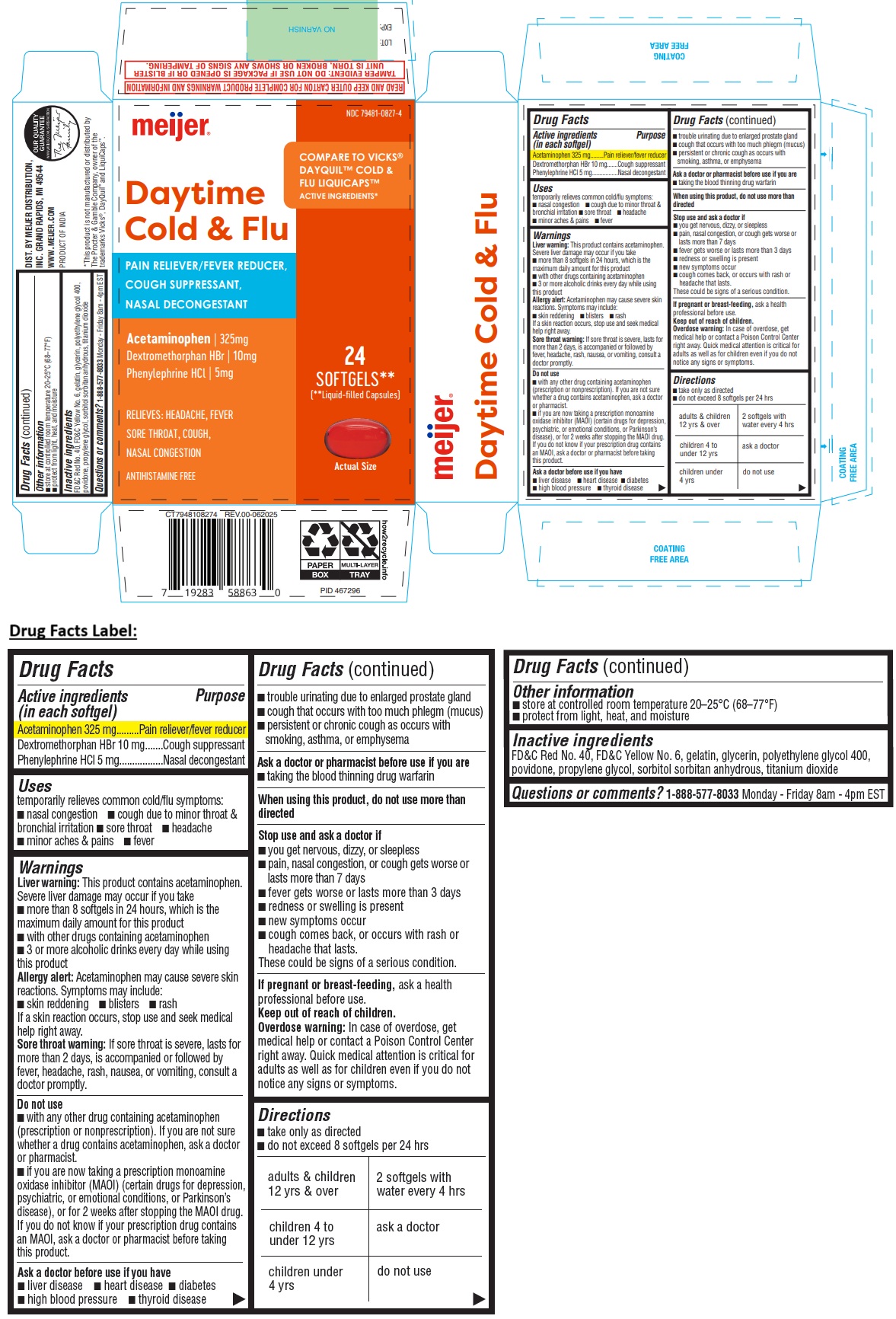 Pill image for Meijer®