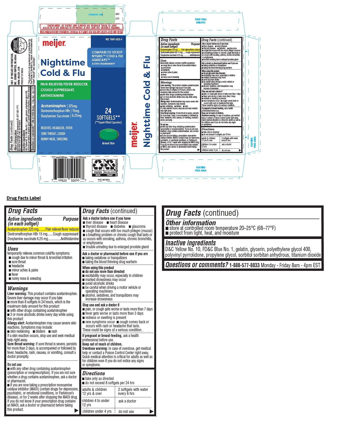 Pill image for Meijer
