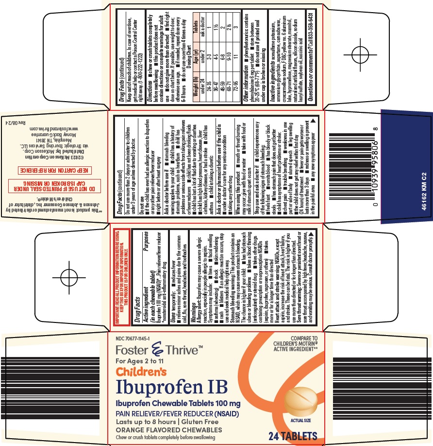 Pill image for Mckesson Children’s Ibuprofen Ib Drug Facts