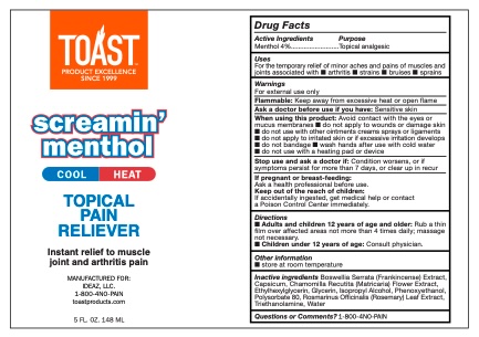 Pill image for Toast Screamin' Menthol - 78983-103