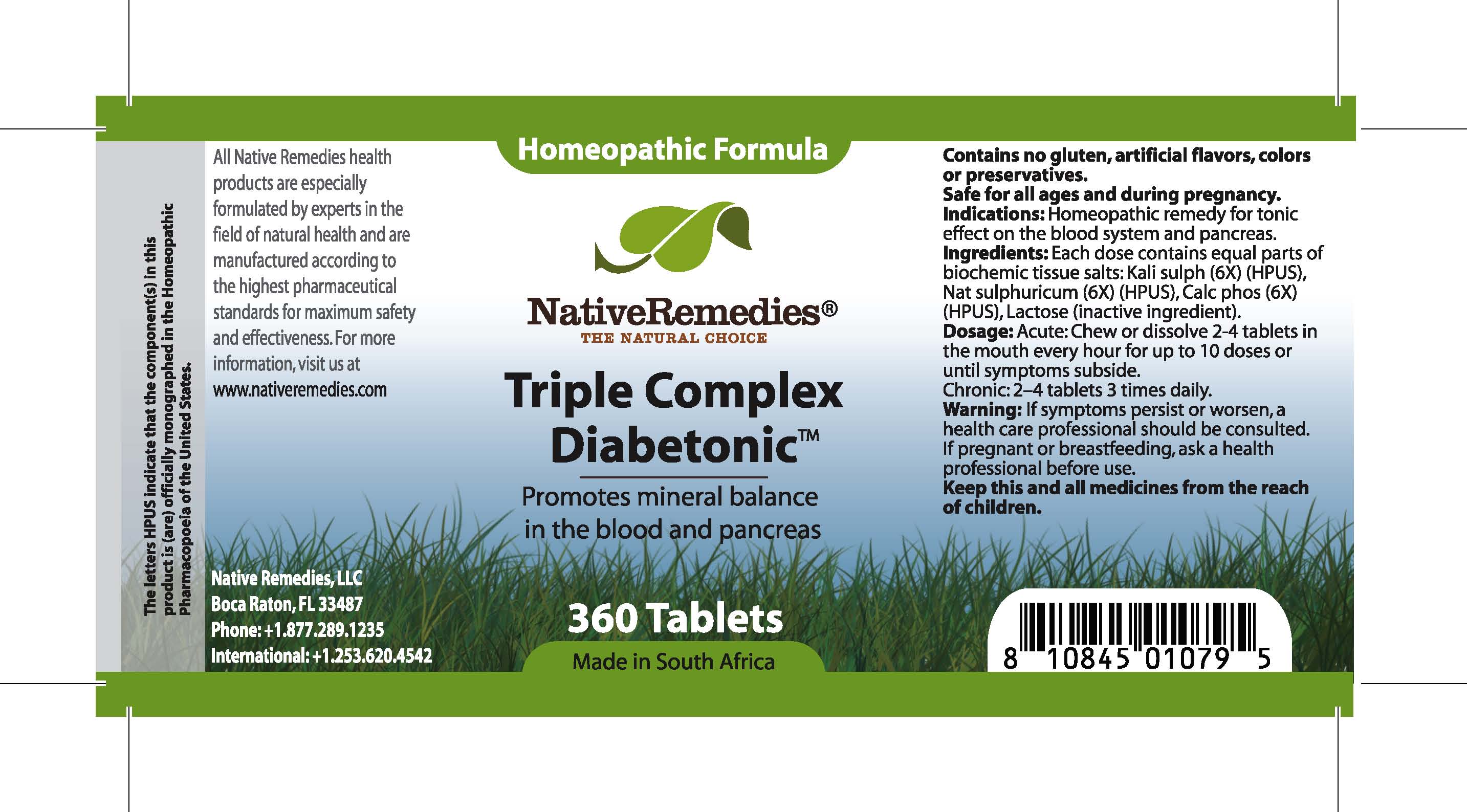 Pill image for Triple Complex Diabetonic