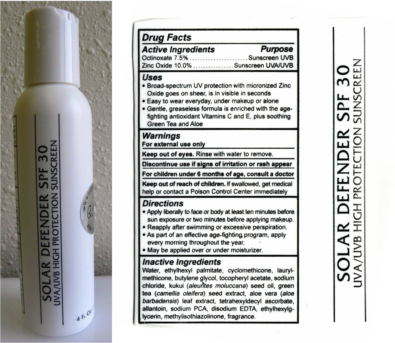 Pill image for Solar Defender Spf 30