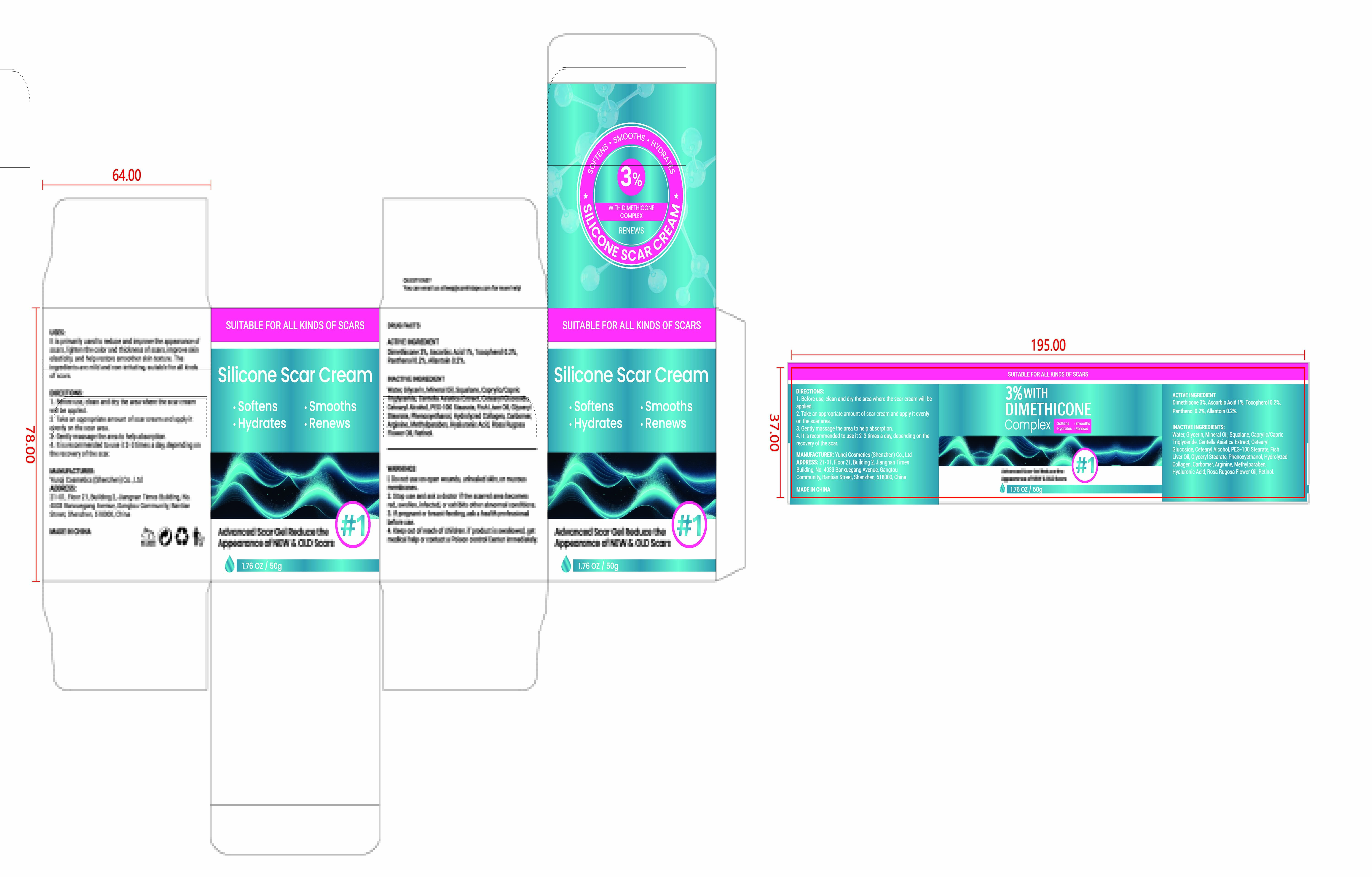 Pill image for 84763-007 Silicone Scar Cream