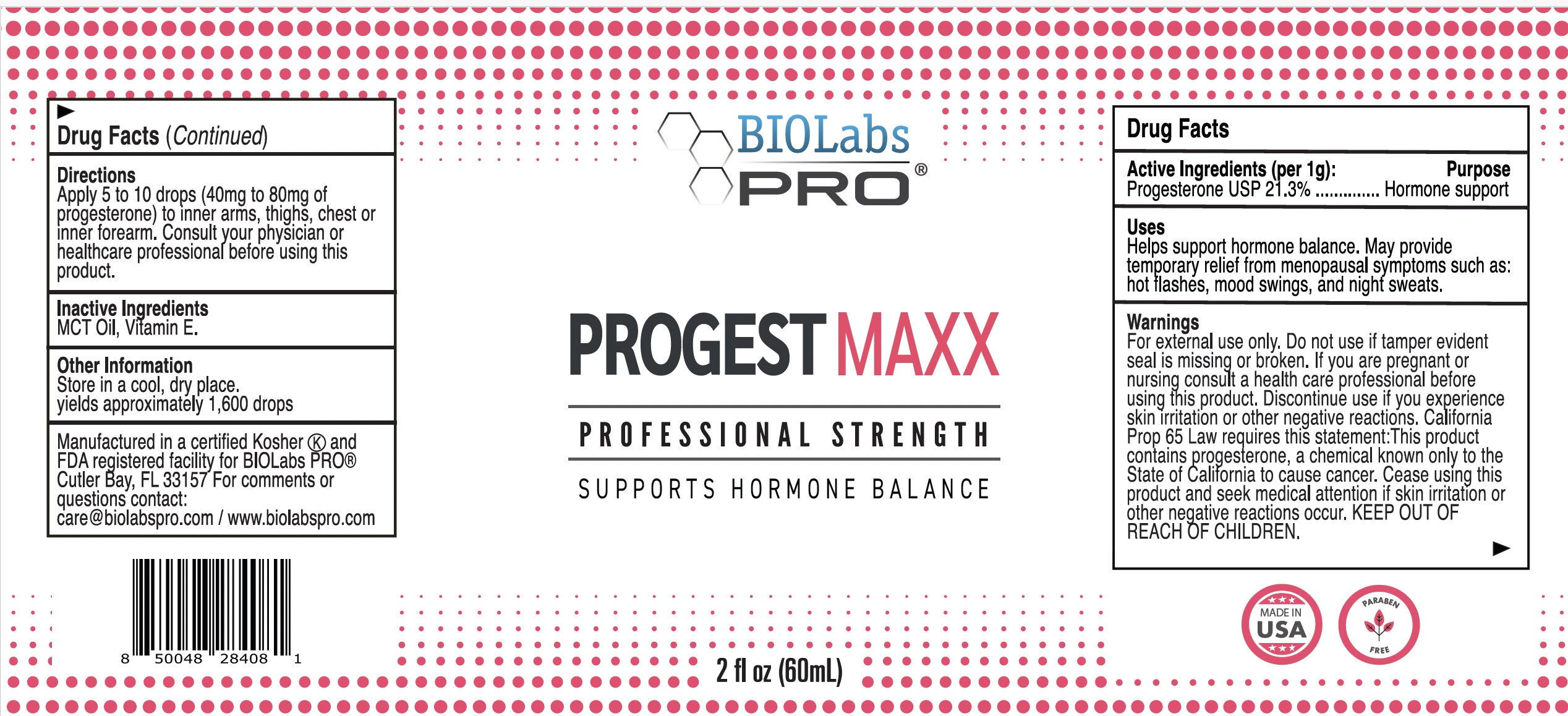 Pill image for 2oz Progesterone Oil