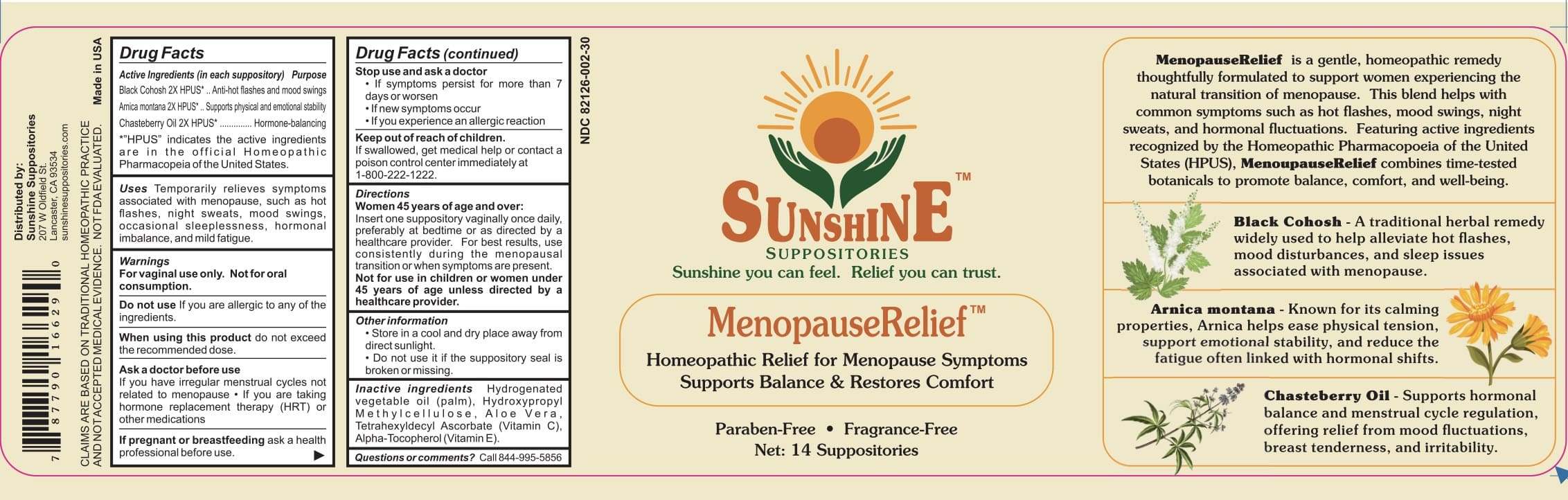 Pill image for Apcco Labs, Menopauserelief