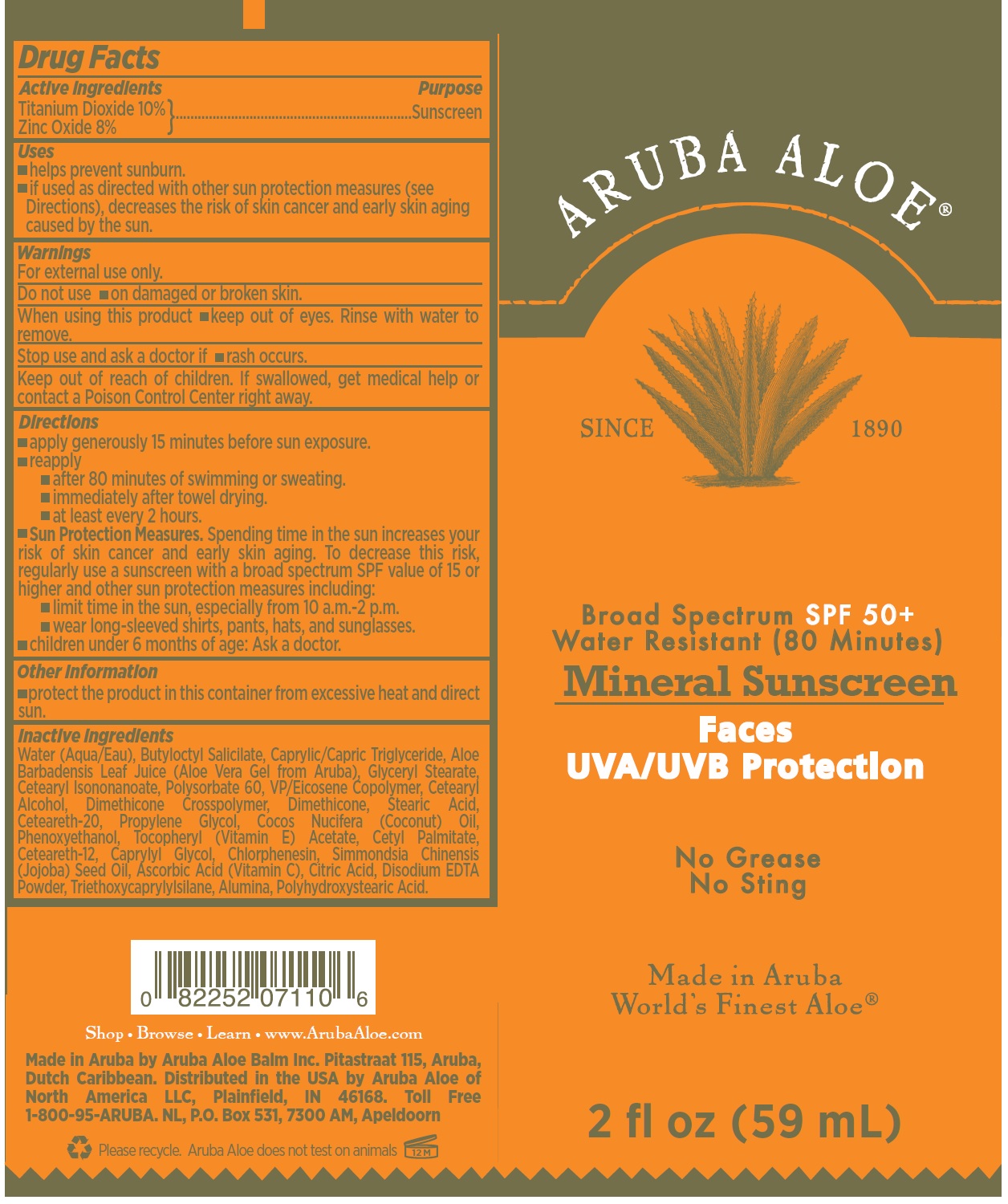 Pill image for Broad Spectrum Spf 50+ Faces Mineral Sunscreen