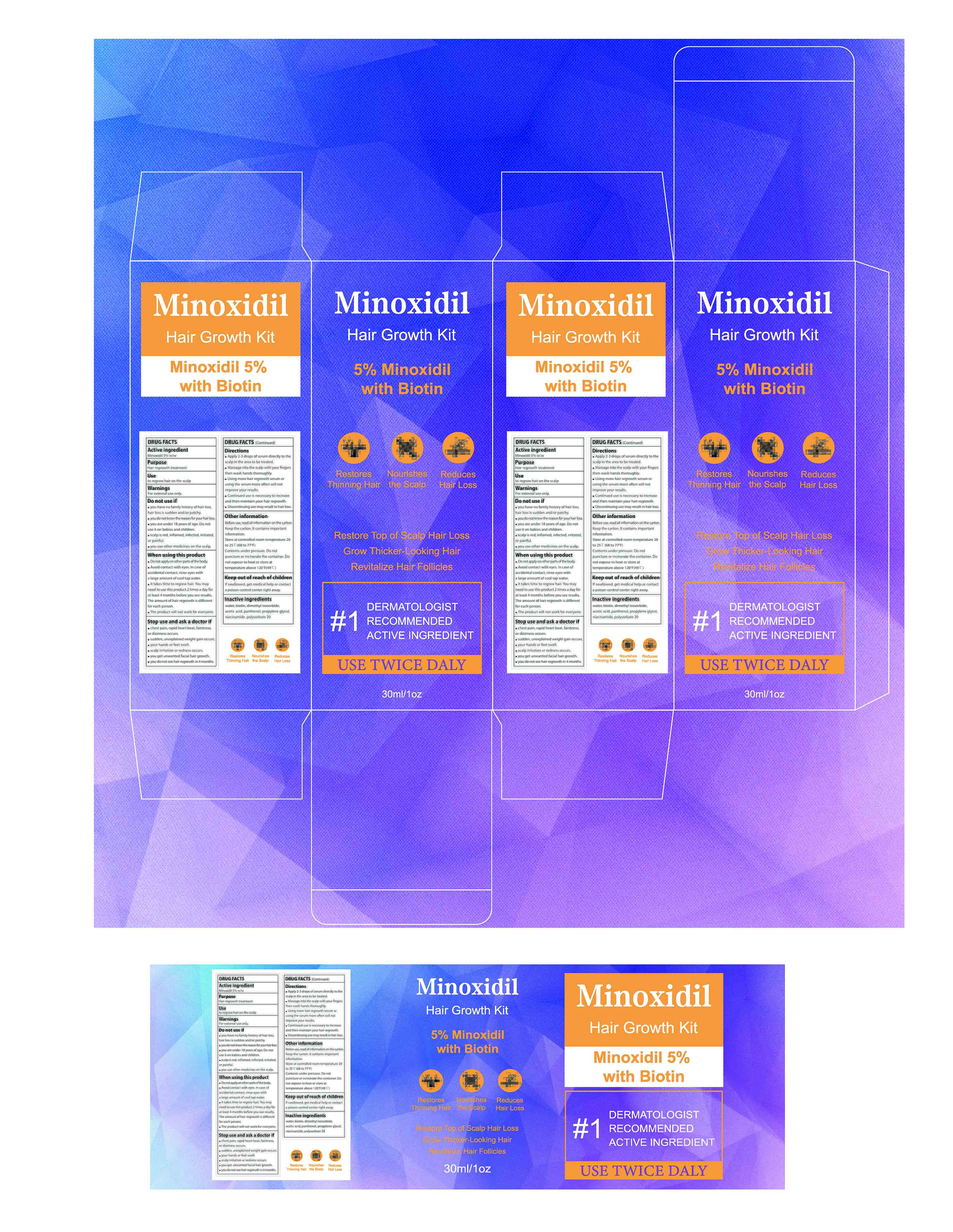 Pill image for 84735-012 5% Minoxidil Hair Growth Serum Liquid