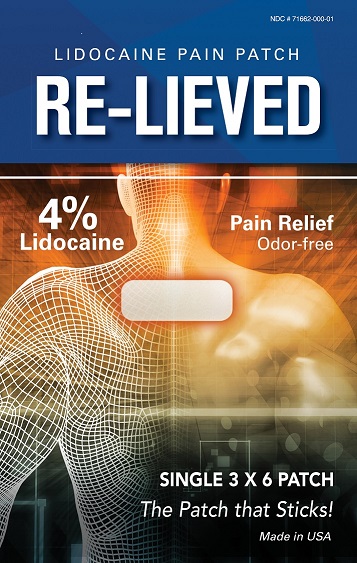 Pill image for Re-lieved Lidocaine 4% Patch: Thirty-one Single Pouches In A Plastic Bag