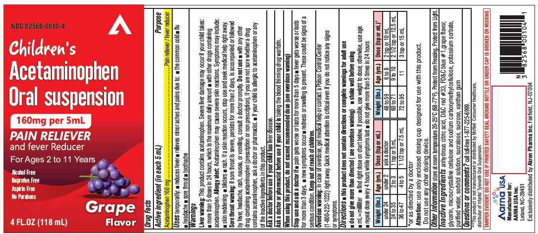 Pill image for Acetaminophen Oral Suspension Grape