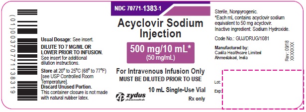Pill image for Acyclovir Sodium Injection