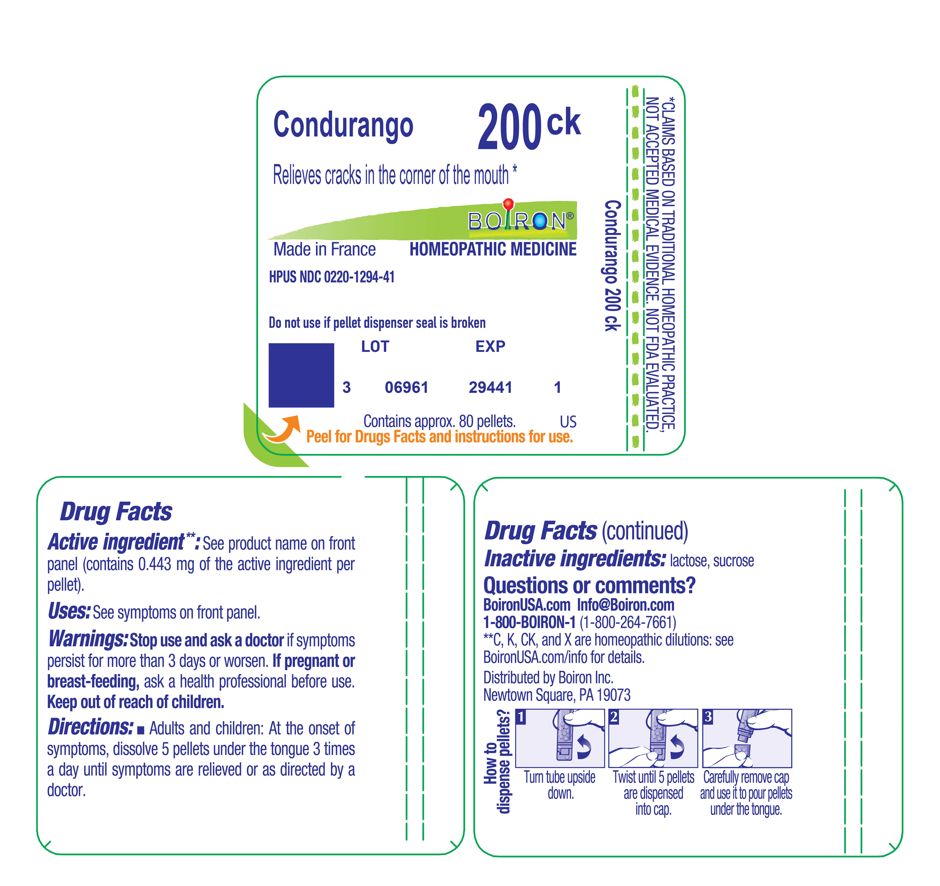Pill image for condurango 200ck md