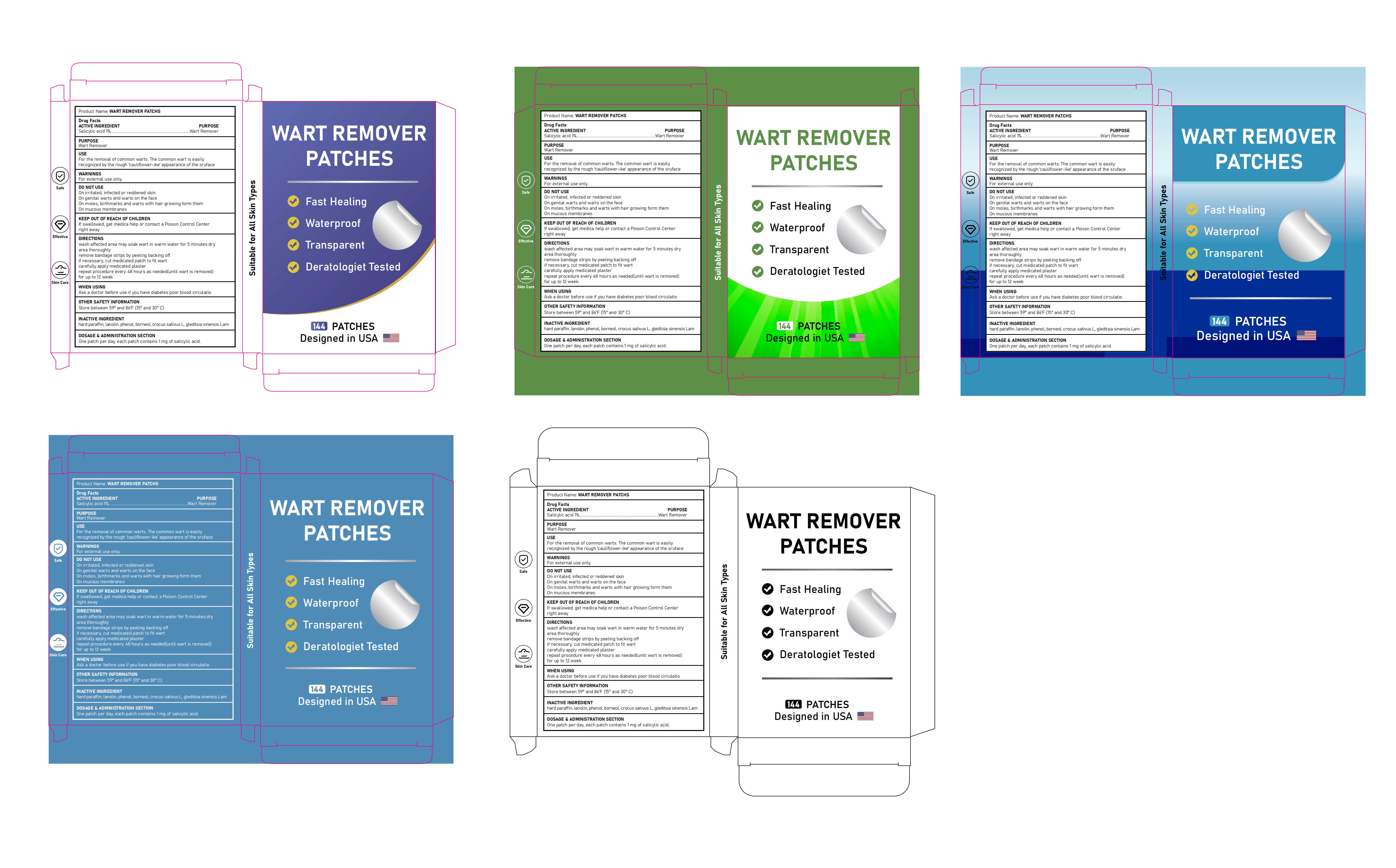 Pill image for 85839-001 Wart Remover Patches