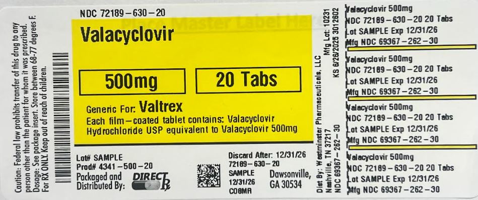 Pill image for Valacyclovir