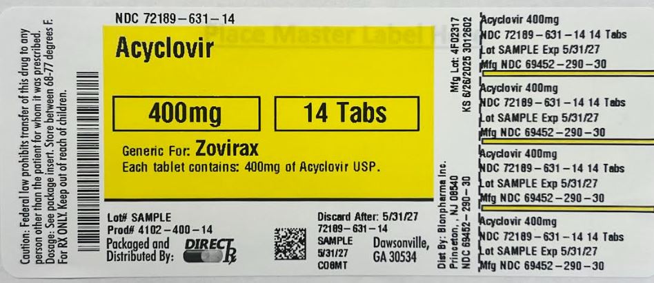 Pill image for Acyclovir