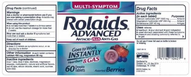 Pill image for Rolaids Advanced Antacid