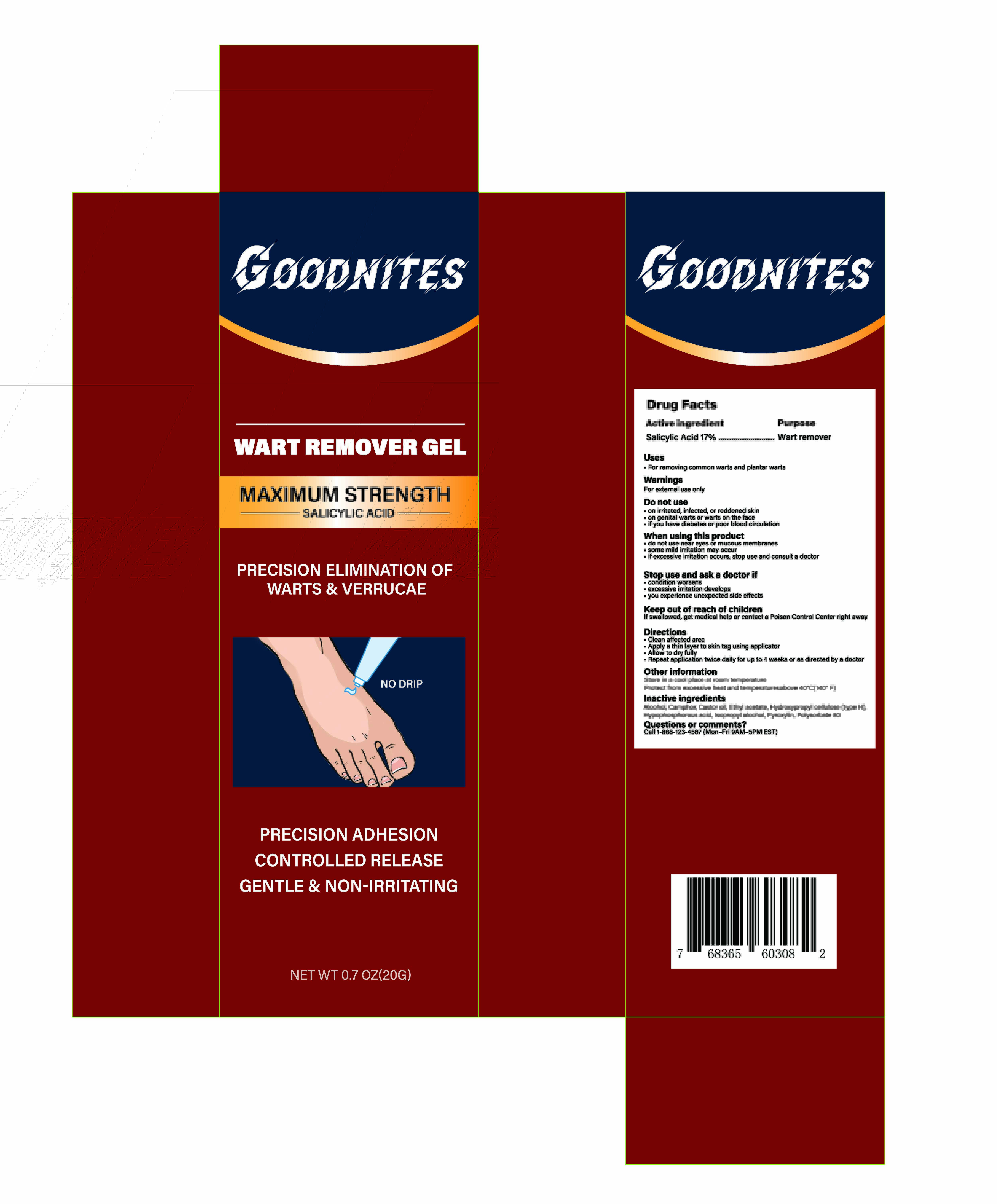 Pill image for 85578-005 Goodnites Wart Removal Gel