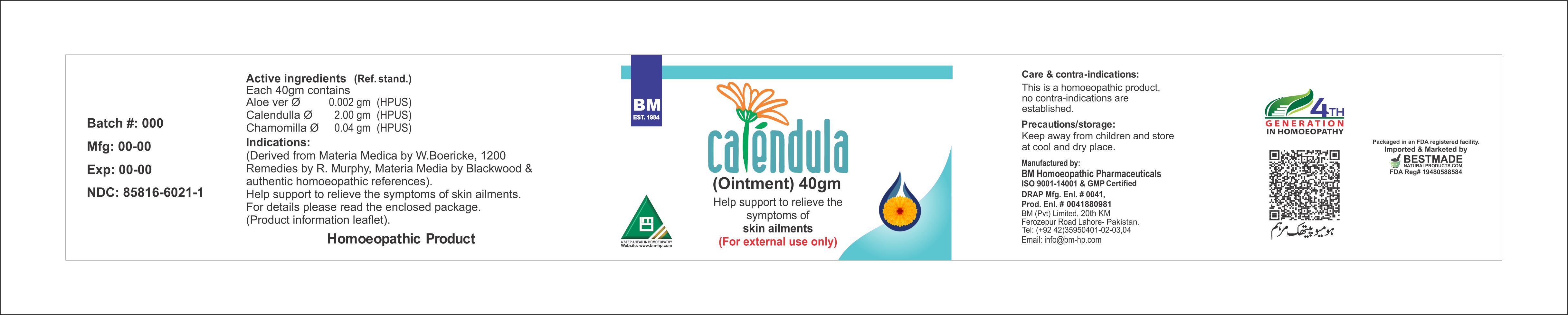 Pill image for Bm Calendula Ointment