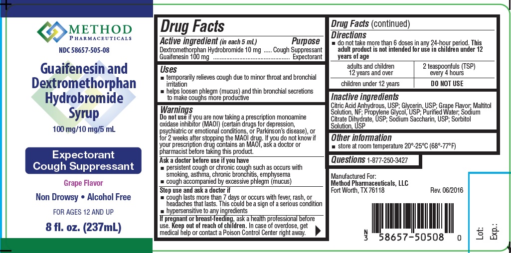 Pill image for Guaifenesin And Dextromethorphan Hydrobromide Syrup
