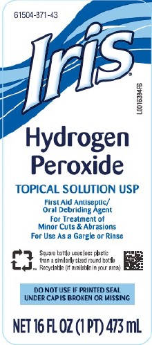 Pill image for Iris 871.001/871aa