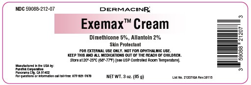 Pill image for 59088-212 Exemax Cream