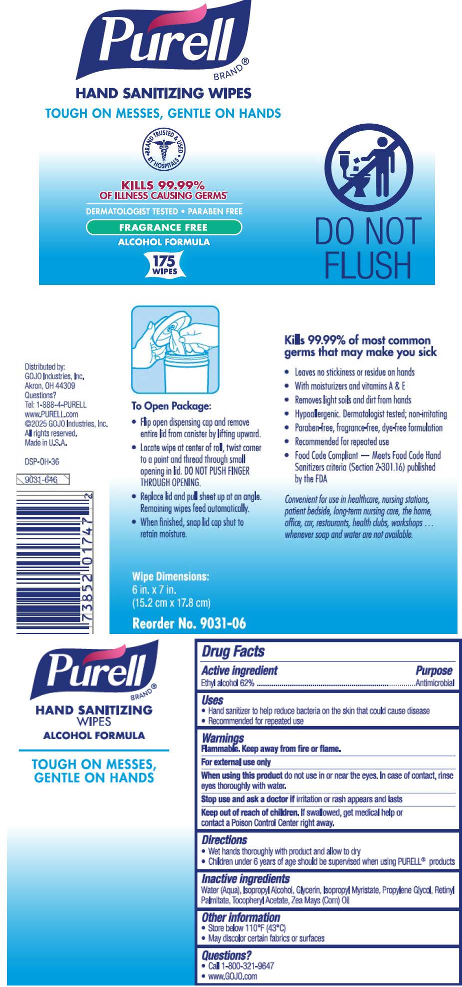 Pill image for purell hand sanitizing wipes alcohol formula