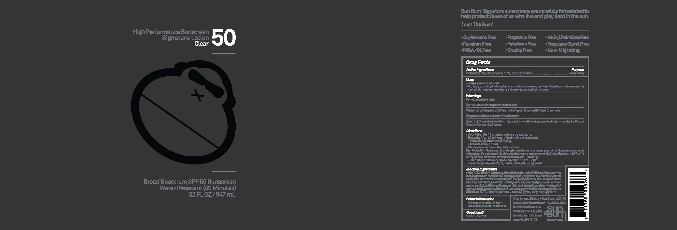 Pill image for Sun Bum High Performance Sunscreen Signature Clear 50