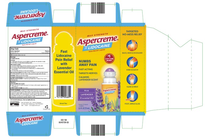 Pill image for Aspercreme With Lidocaine No-mess Lavender