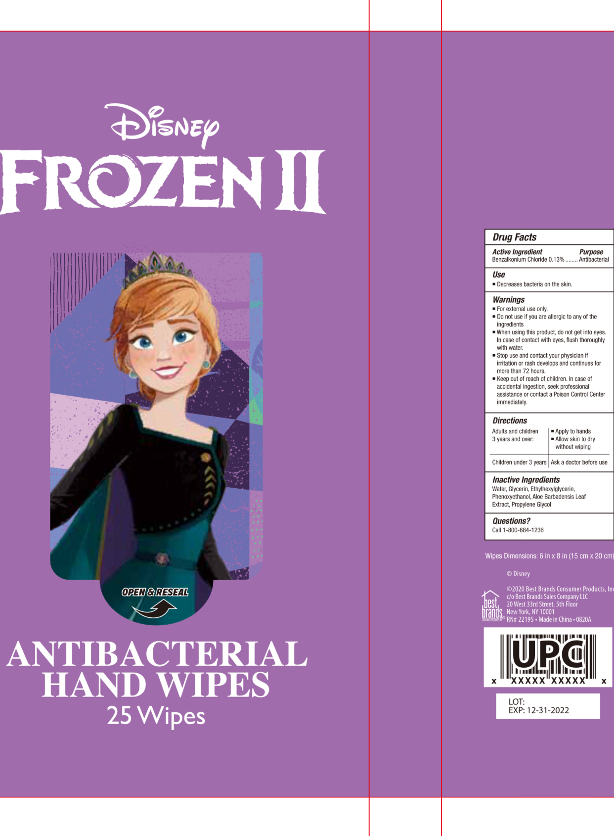 Pill image for Disney Frozen Ii Hand Wipes