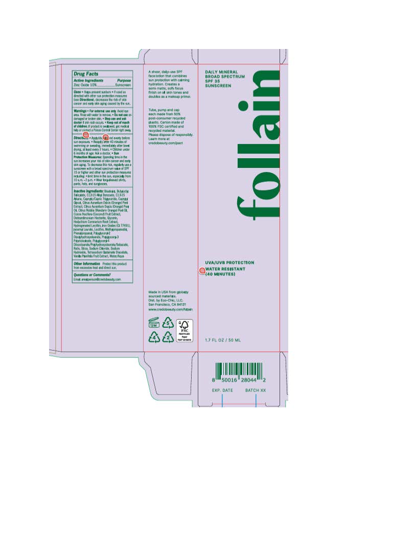 Pill image for Credo Follain Daily Mineral Sunscreen