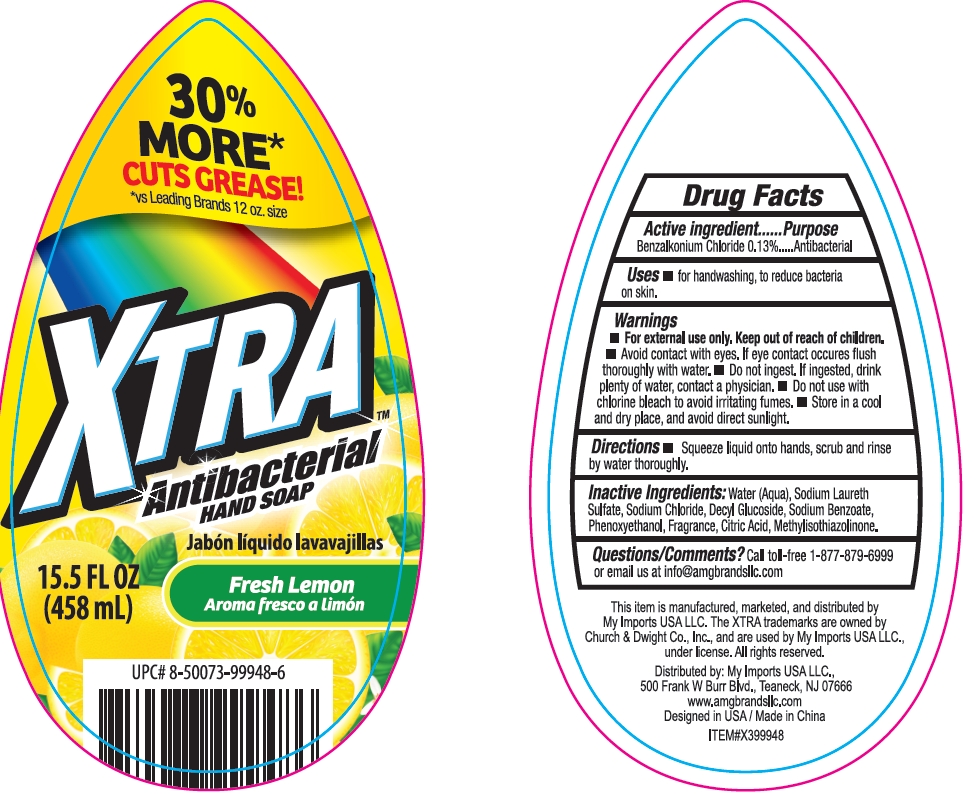 Pill image for Xtra Squeeze Antibacterial Hand Soap Fresh Lemon