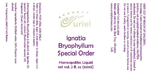Pill image for Ignatia Bryophyllum Special Order