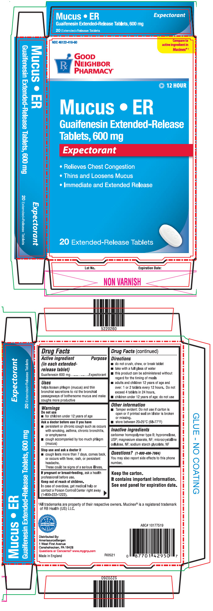 Pill image for Mucus